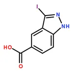 RHAWN 3-Iodo-1H-indazole-5-carboxylic acid