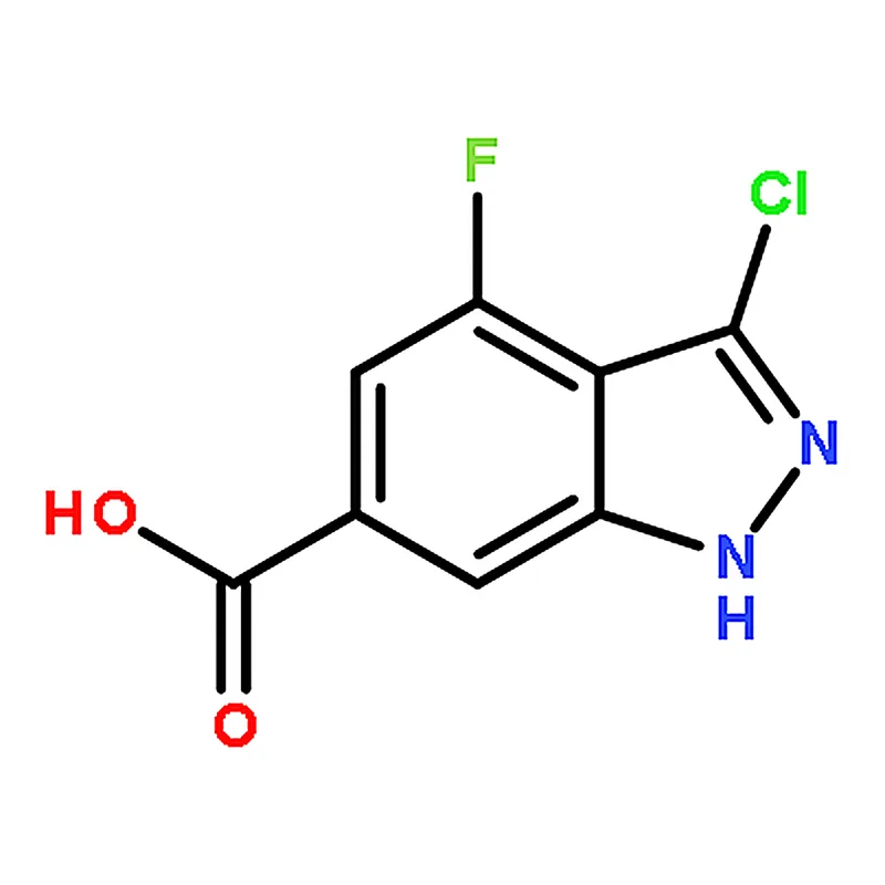 RHAWN 3-Chloro-4-fluoro-1H-indazole-6-carboxylic acid