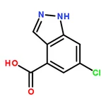 RHAWN 6-Chloro-1H-indazole-4-carboxylic acid