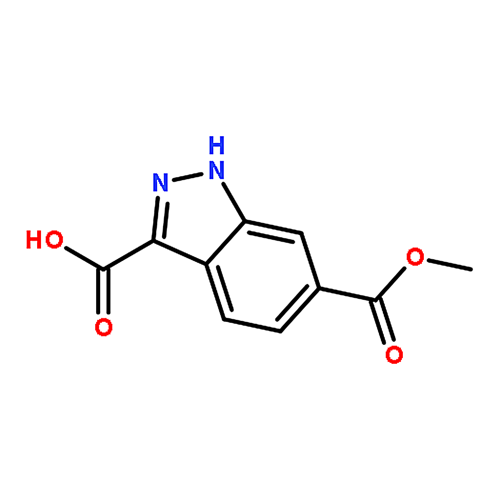 RHAWN 6-(Methoxycarbonyl)-1H-indazole-3-carboxylic acid
