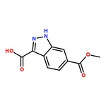 RHAWN 6-(Methoxycarbonyl)-1H-indazole-3-carboxylic acid