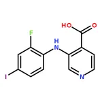 RHAWN 3-((2-Fluoro-4-iodophenyl)amino)isonicotinic acid
