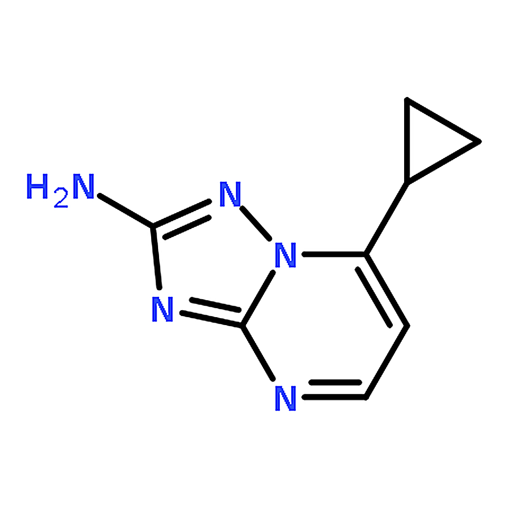 RHAWN 7-Cyclopropyl[1，2，4]triazolo[1，5-a]pyrimidin-2-amine