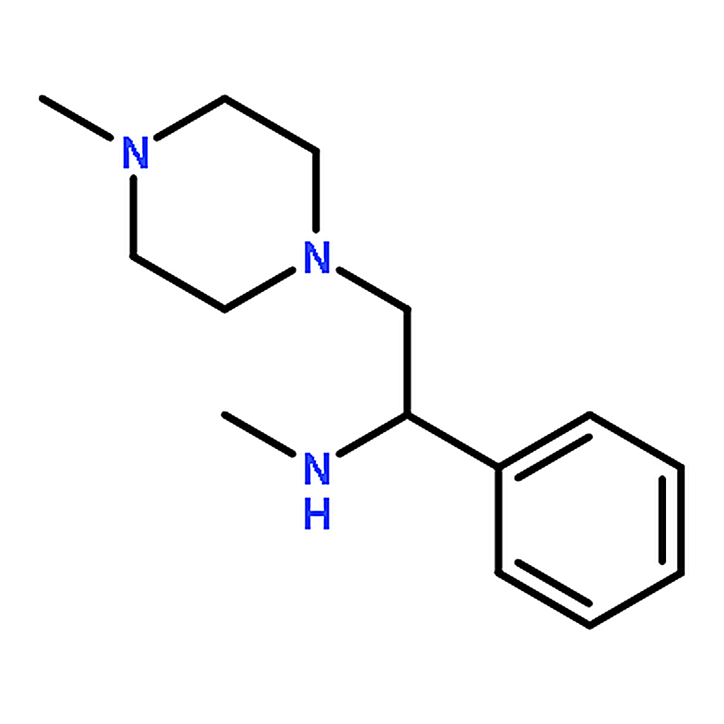 RHAWN [2-(4-METHYLPIPERAZINYL)-1-PHENYLETHYL]METHYLAMINE