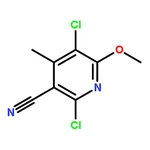 RHAWN 2,5-Dichloro-6-methoxy-4-methylnicotinonitrile