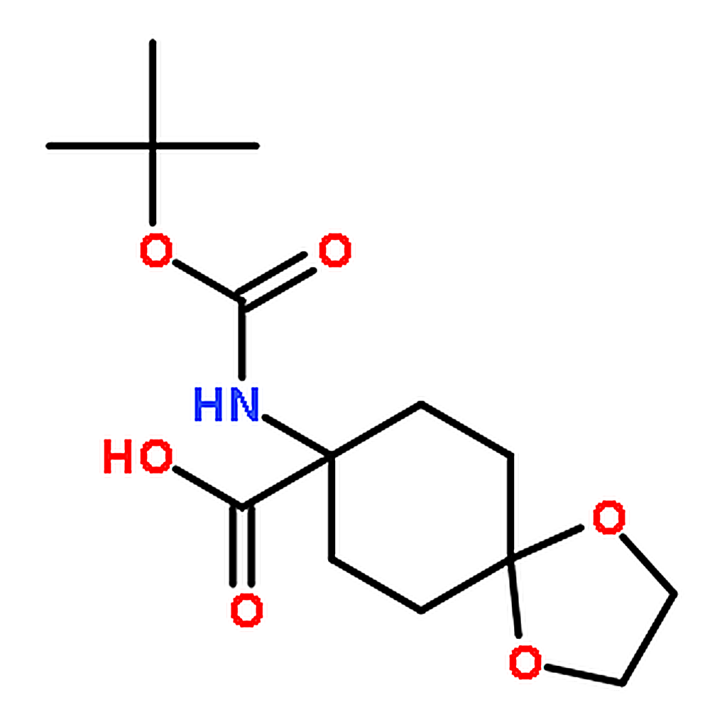 RHAWN 8-(Boc-amino)-1，4-dioxaspiro[4.5]decane-8-carboxylic Acid