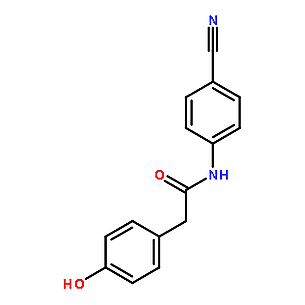 RHAWN N-(4-CYANO-PHENYL)-2-(4-HYDROXY-PHENYL)-ACETAMIDE