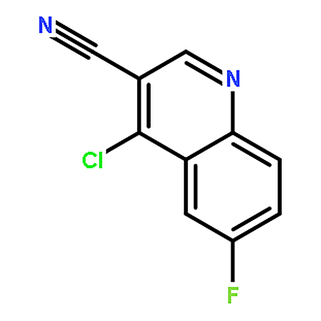 RHAWN 4-Chloro-6-fluoroquinoline-3-carbonitrile