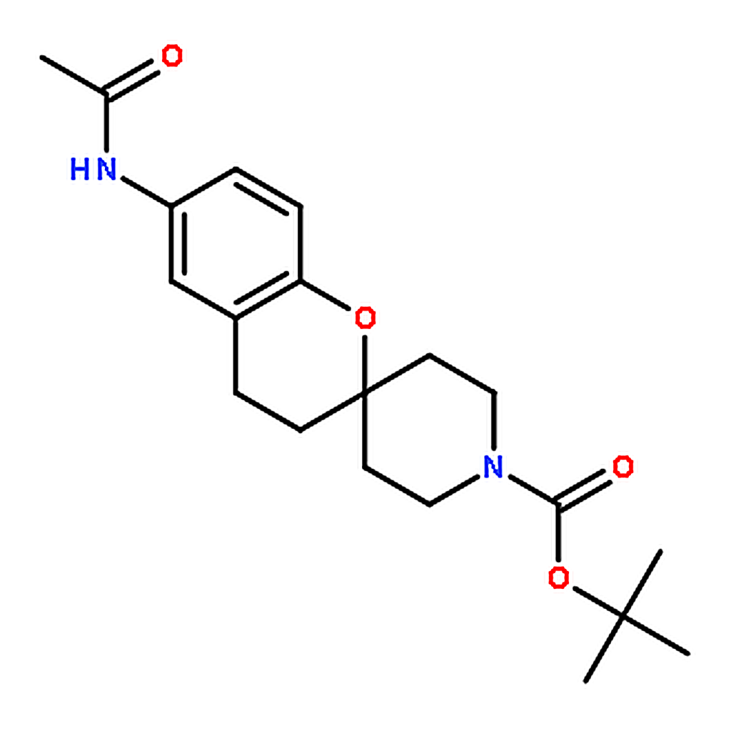 RHAWN 6-Acetylamino-2-spiro(N-Boc-piperidine-4-yl)-benzopyran