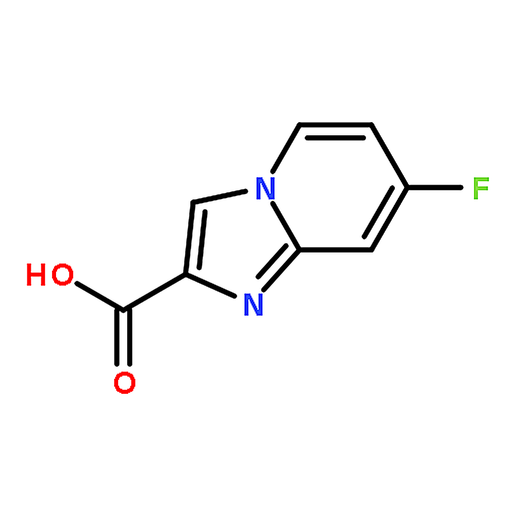 RHAWN 7-Fluoroimidazo[1,2-a]pyridine-2-carboxylic acid