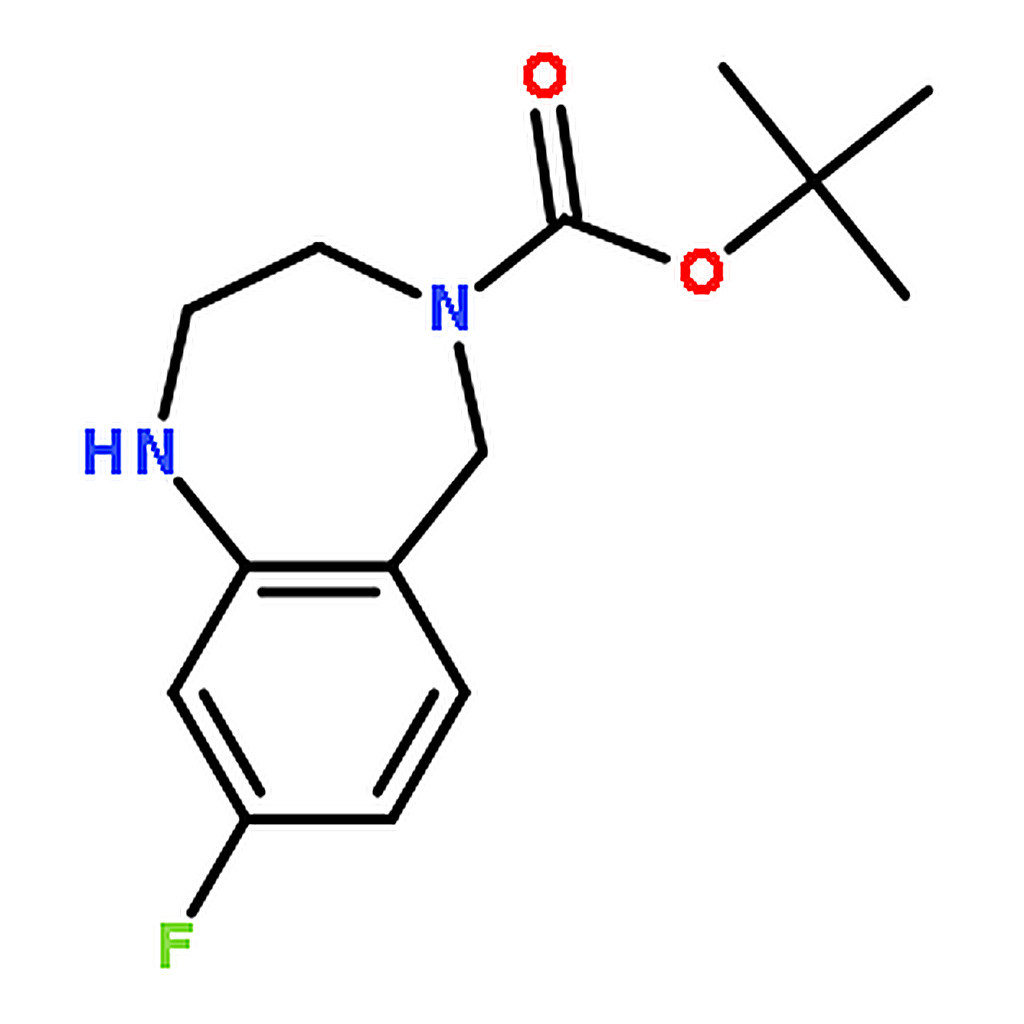 RHAWN tert-Butyl 8-fluoro-2,3-dihydro-1H-benzo[e][1,4]diazepine-4(5H)-carboxylate