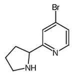 RHAWN 4-Bromo-2-(pyrrolidin-2-yl)pyridine