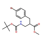 RHAWN Methyl 2-(4-bromobenzyl)-3-((tert-butoxycarbonyl)amino)propanoate