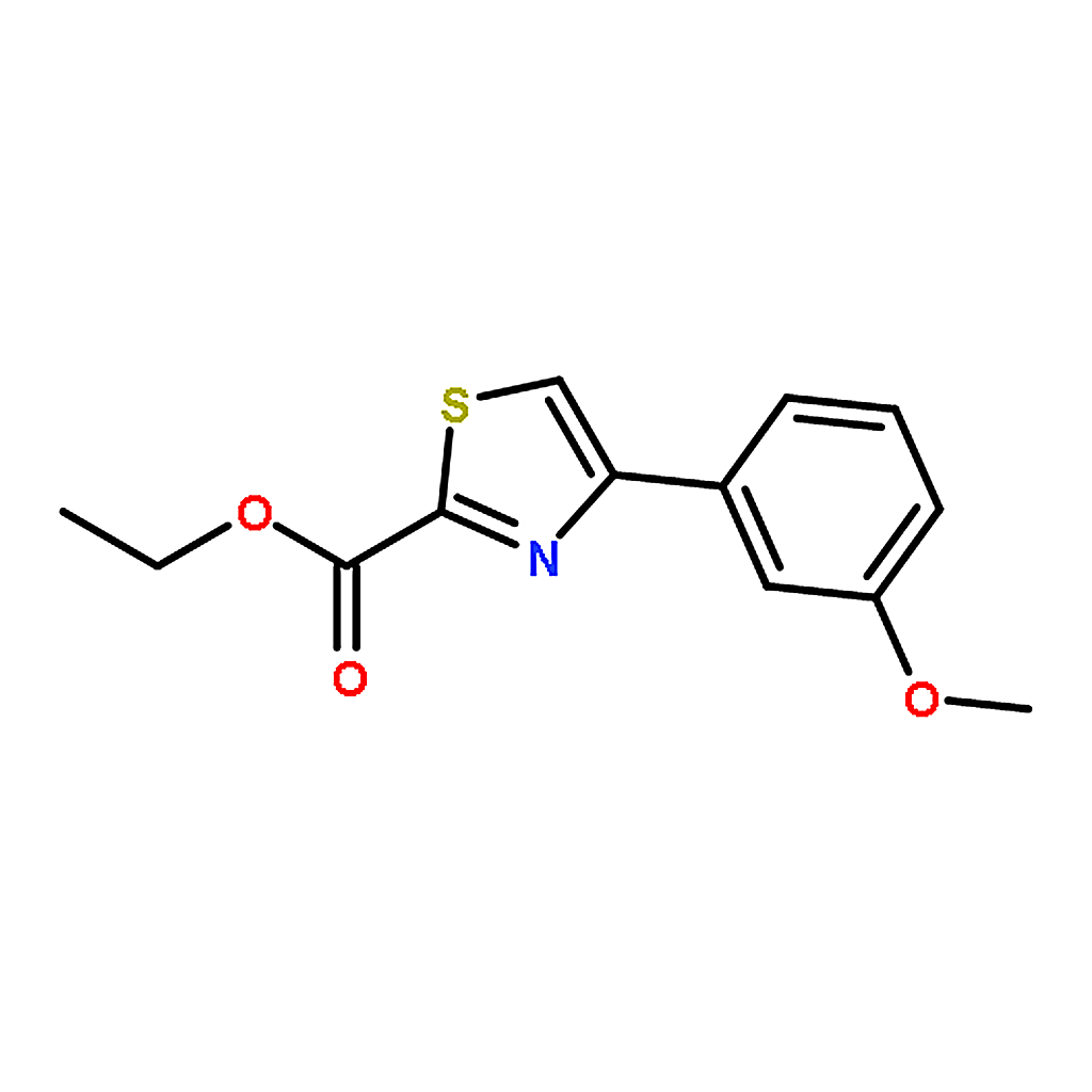 RHAWN Ethyl 4-(3-Methoxyphenyl)thiazole-2-carboxylate
