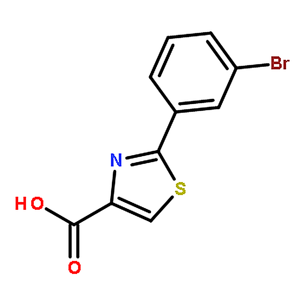 RHAWN 2-(3-Bromophenyl)thiazole-4-carboxylic acid