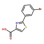 RHAWN 2-(3-Bromophenyl)thiazole-4-carboxylic acid