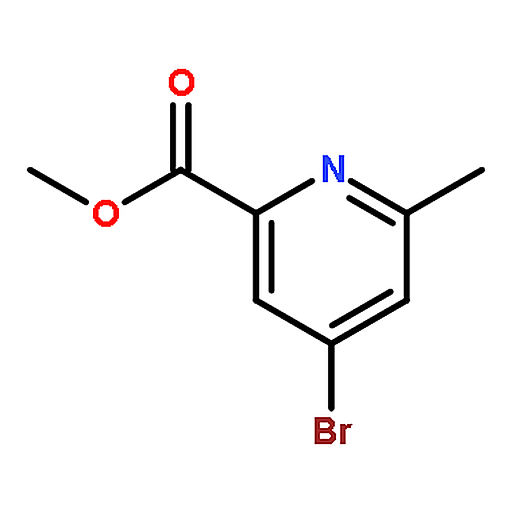 RHAWN 2-Pyridinecarboxylic acid， 4-broMo-6-Methyl-， Methyl ester