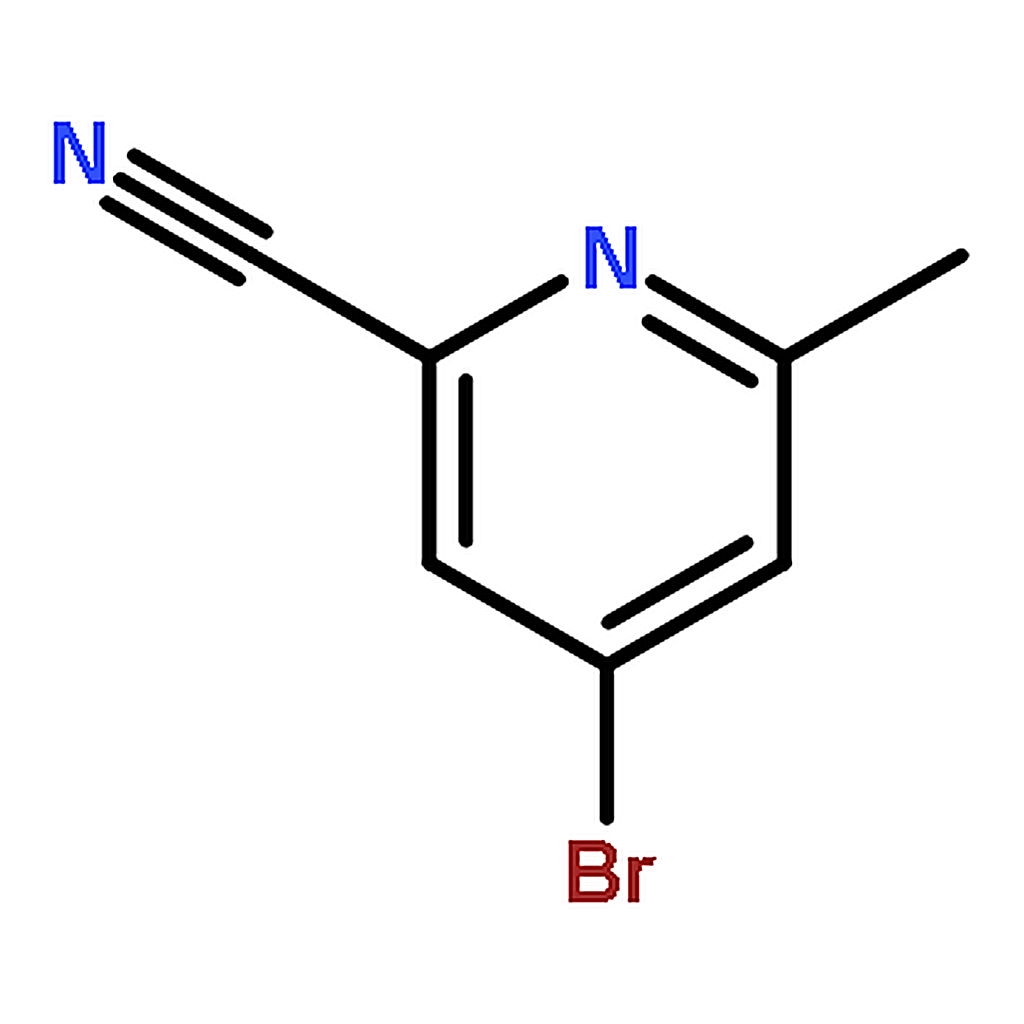 RHAWN 4-Bromo-6-methylpicolinonitrile