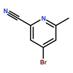 RHAWN 4-Bromo-6-methylpicolinonitrile