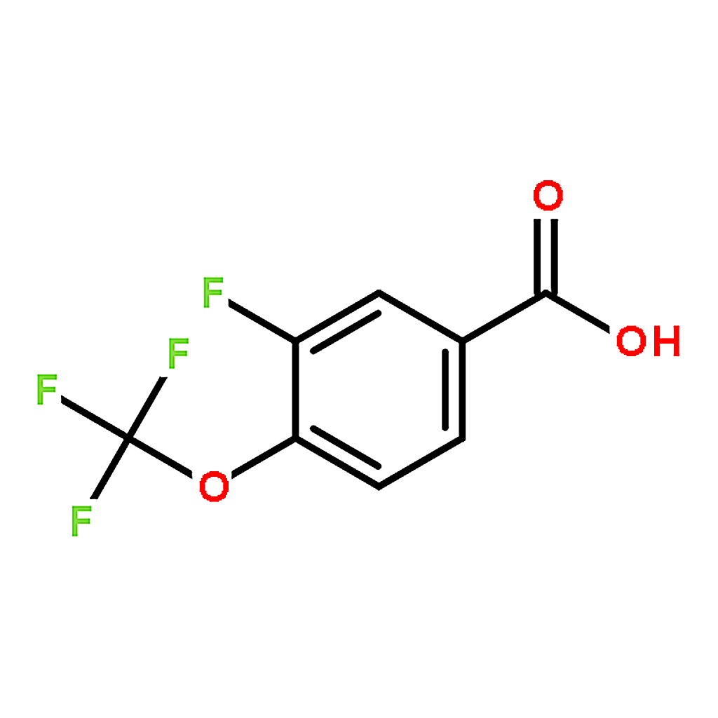 RHAWN 3-Fluoro-4-(trifluoromethoxy)benzoic acid
