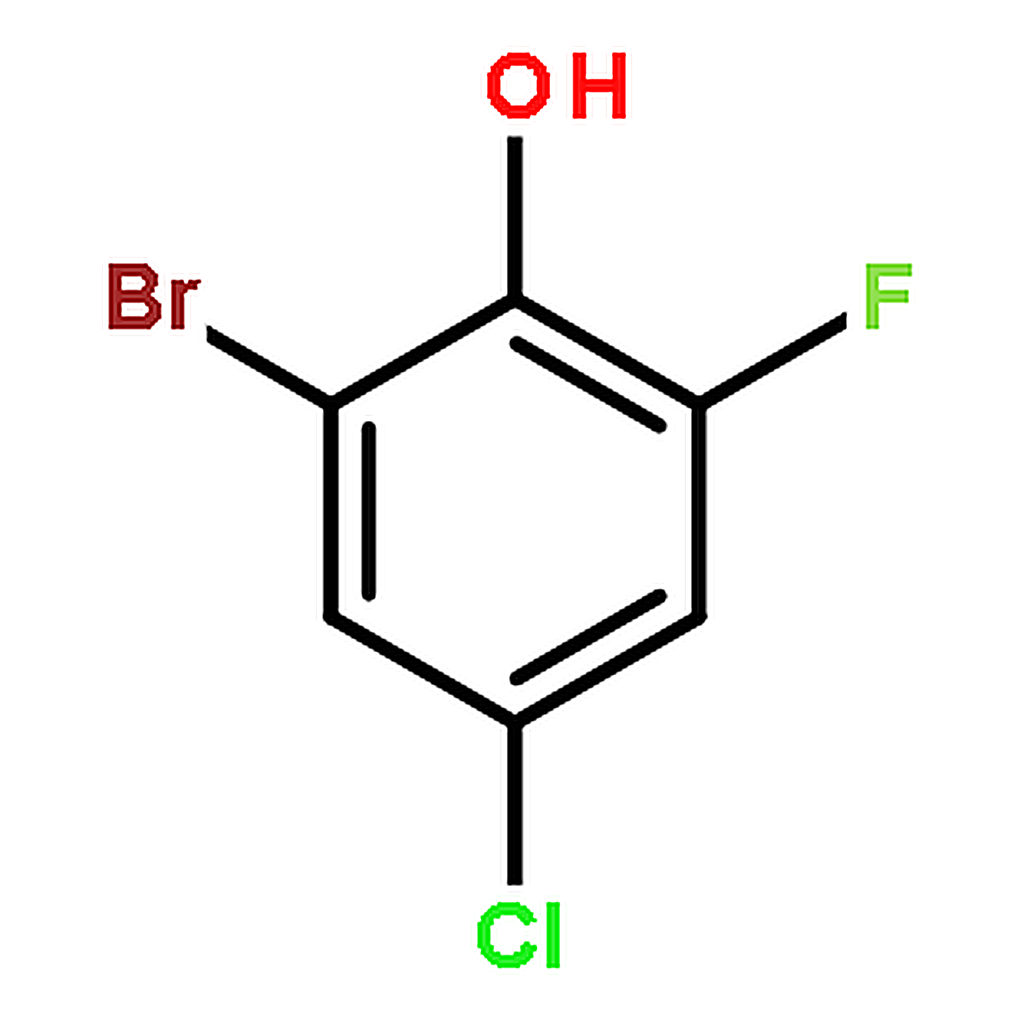 RHAWN 2-Bromo-4-chloro-6-fluorophenol
