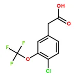 RHAWN 2-(4-Chloro-3-(trifluoromethoxy)phenyl)acetic acid