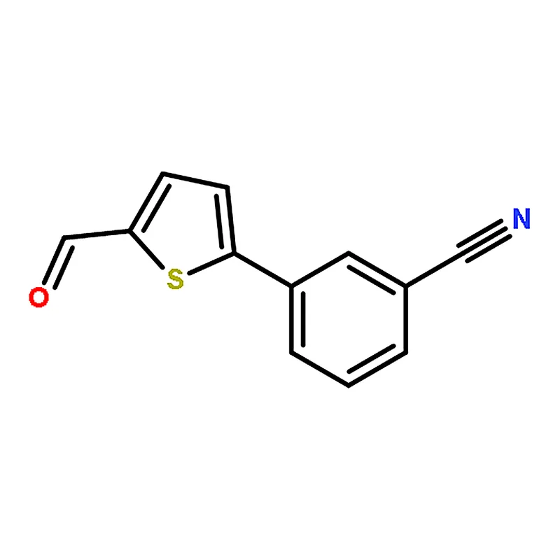 RHAWN 3-(5-Formylthiophen-2-yl)benzonitrile