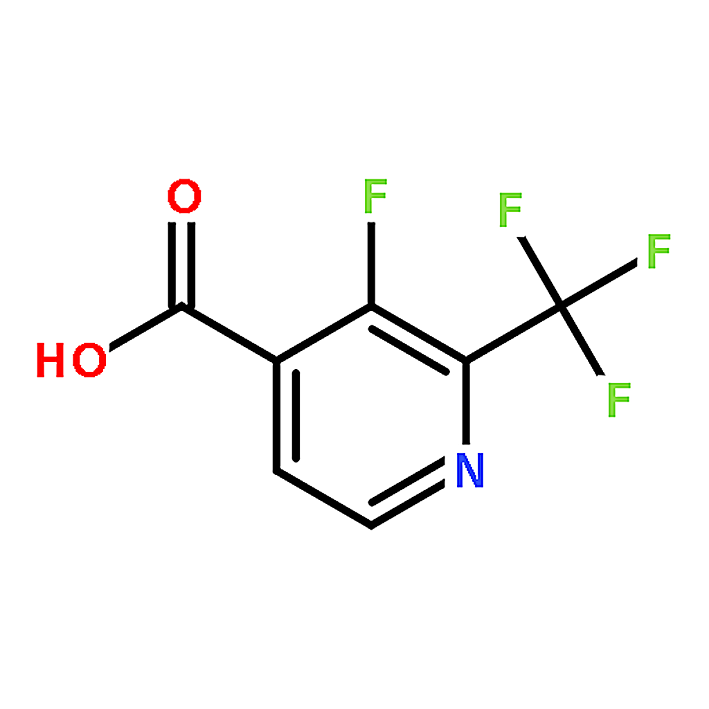 RHAWN 3-fluoro-2-(trifluoromethyl)isonicotinic acid