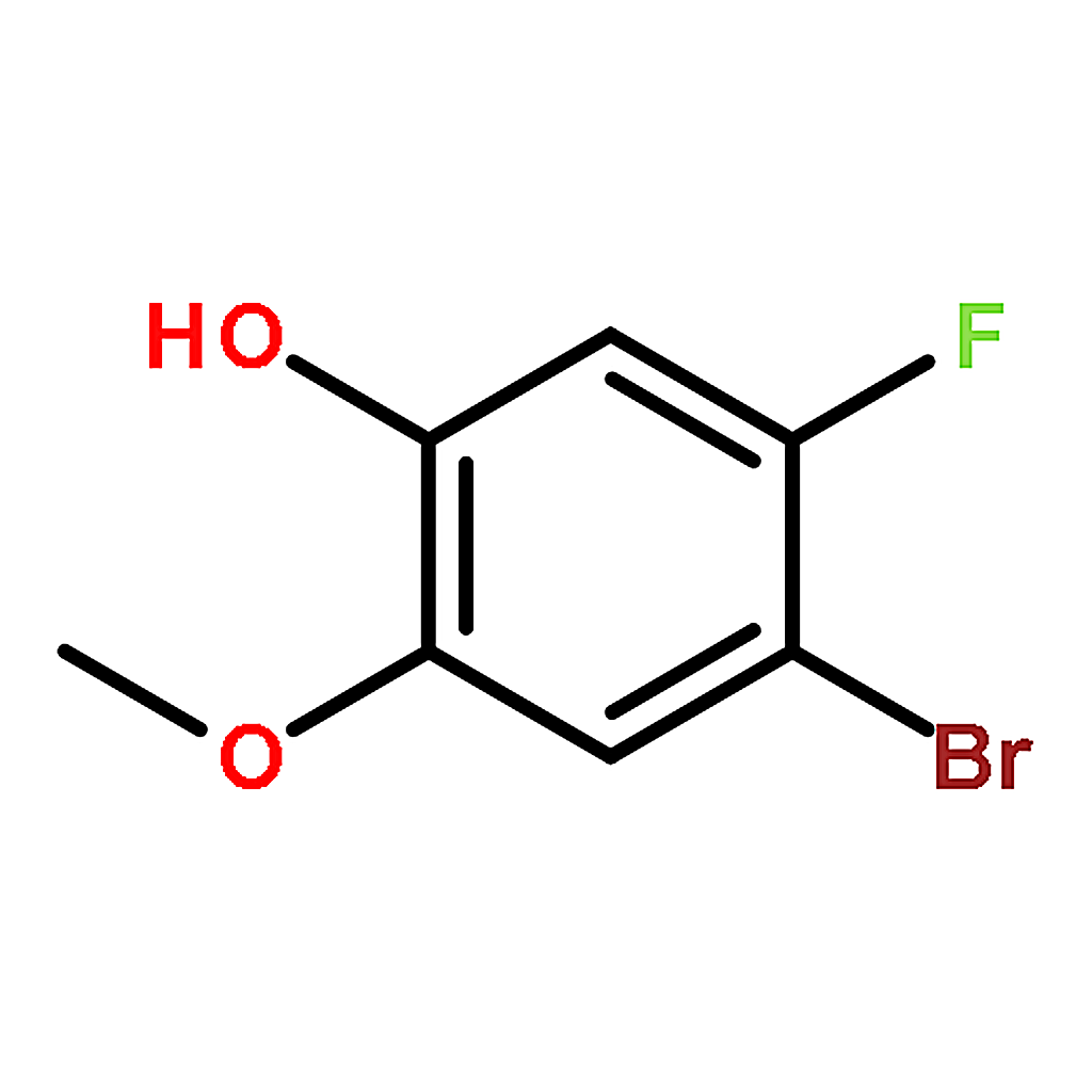 RHAWN 4-Bromo-5-fluoro-2-methoxyphenol
