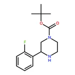 RHAWN 3-(2-Fluoro-phenyl)-piperazine-1-carboxylic acid tert-butyl ester