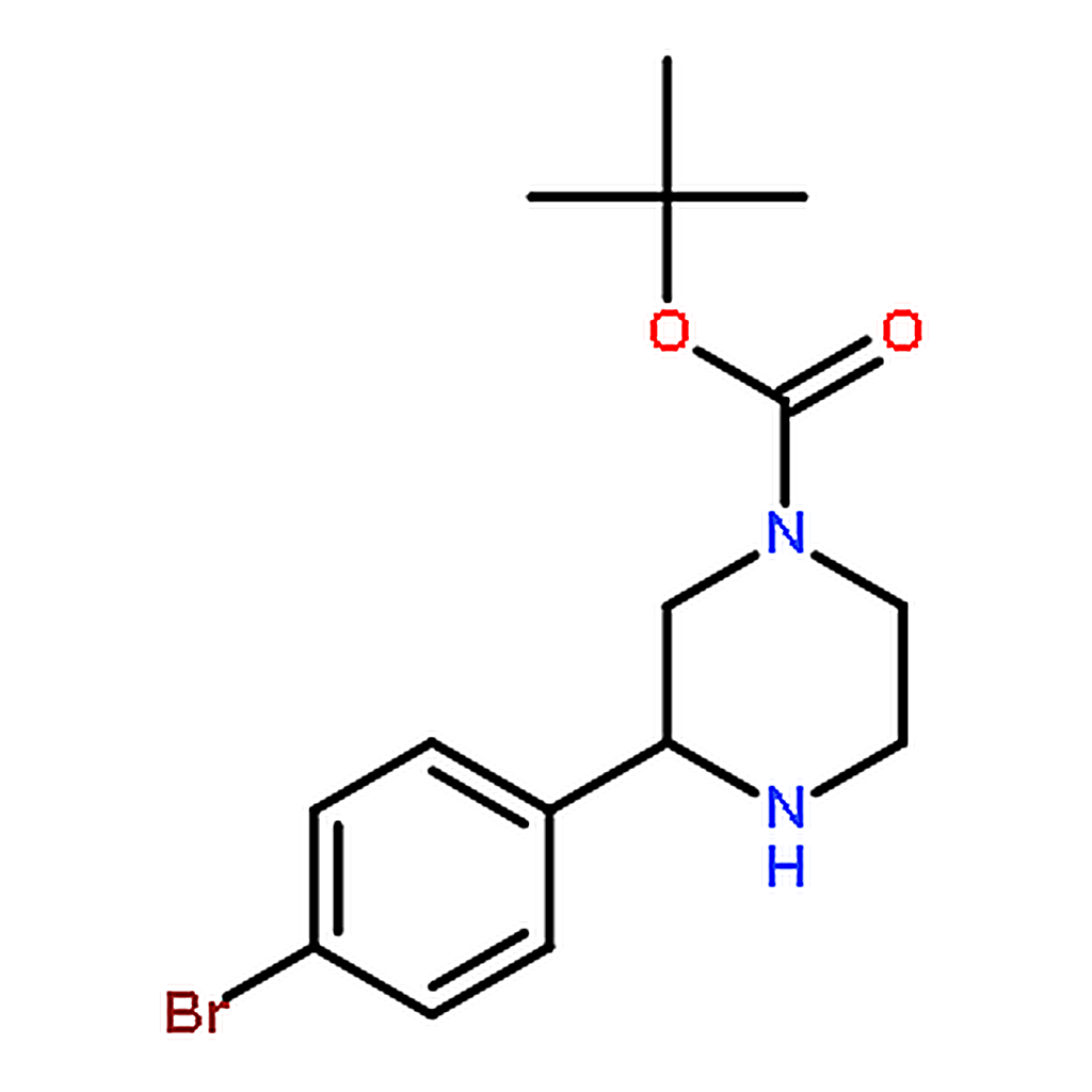 RHAWN tert-Butyl 3-(4-bromophenyl)piperazine-1-carboxylate