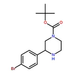 RHAWN tert-Butyl 3-(4-bromophenyl)piperazine-1-carboxylate