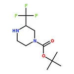 RHAWN tert-Butyl 3-(trifluoromethyl)piperazine-1-carboxylate
