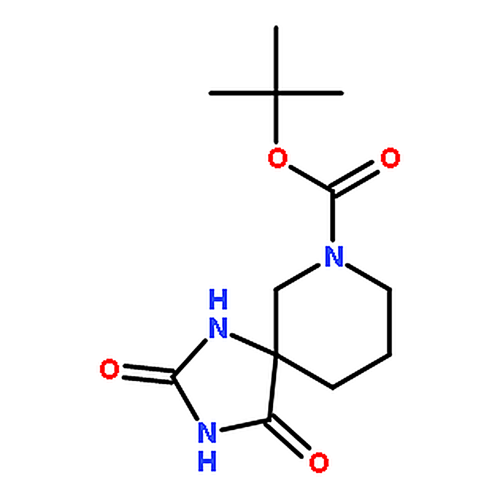RHAWN tert-Butyl 2，4-dioxo-1，3，7-triazaspiro[4.5]decane-7-carboxylate