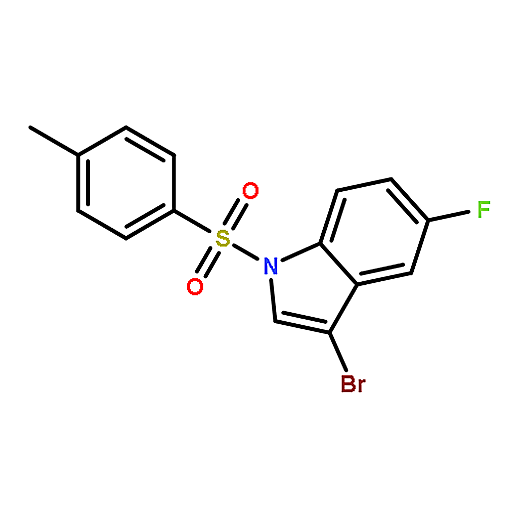 RHAWN 3-Bromo-5-fluoro-1-(p-toluenesulfonyl)indole