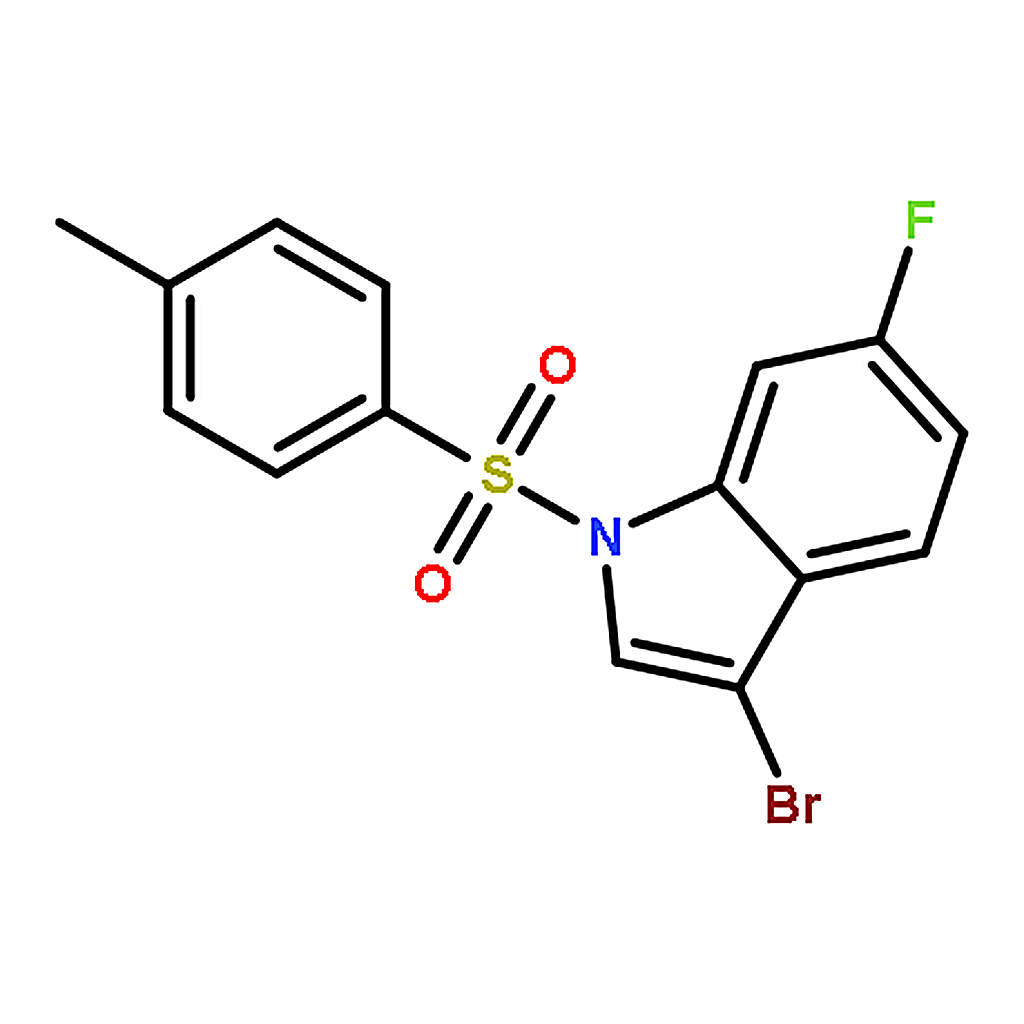 RHAWN 3-Bromo-6-fluoro-1-(p-toluenesulfonyl)indole