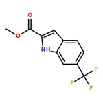 RHAWN Methyl 6-(trifluoromethyl)-1H-indole-2-carboxylate