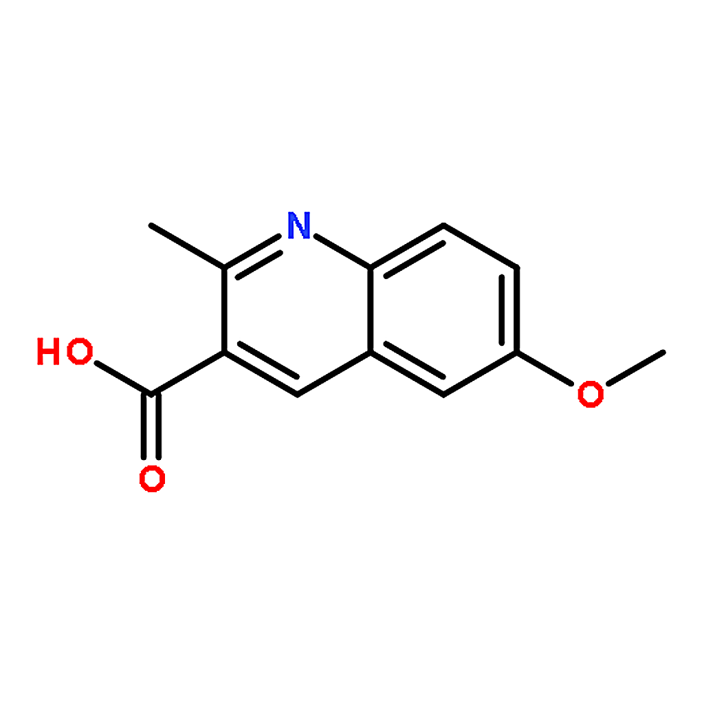 RHAWN 6-Methoxy-2-methylquinoline-3-carboxylic acid