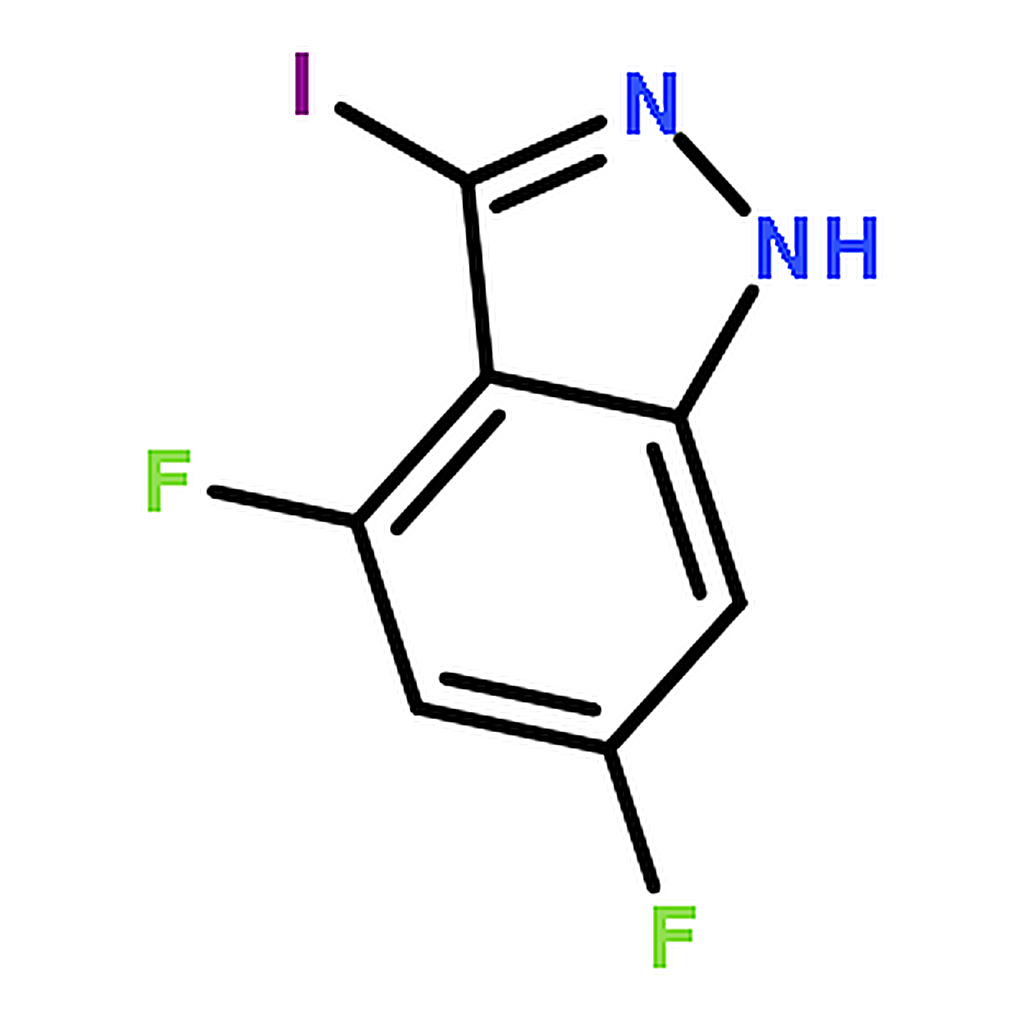 RHAWN 4,6-Difluoro-3-iodo-1H-indazole