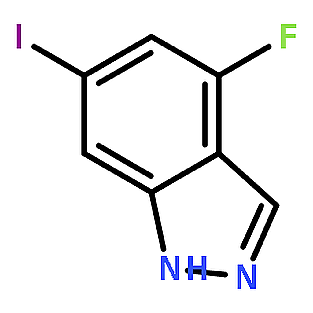 RHAWN 4-Fluoro-6-iodo-1H-indazole