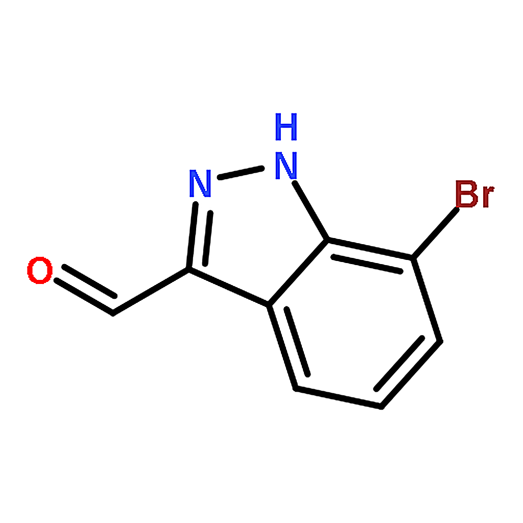 RHAWN 7-Bromo-1H-indazole-3-carbaldehyde