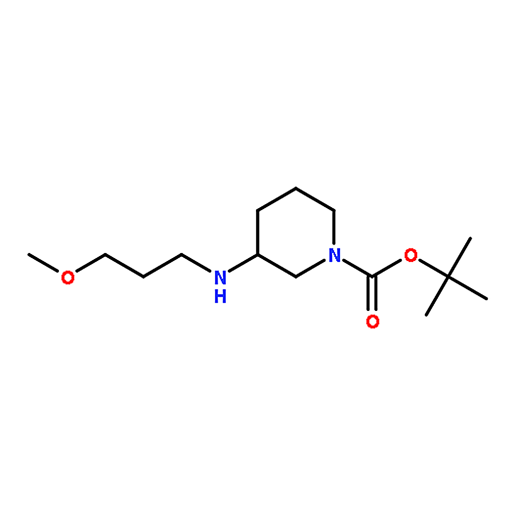 RHAWN tert-Butyl 3-((3-methoxypropyl)amino)piperidine-1-carboxylate
