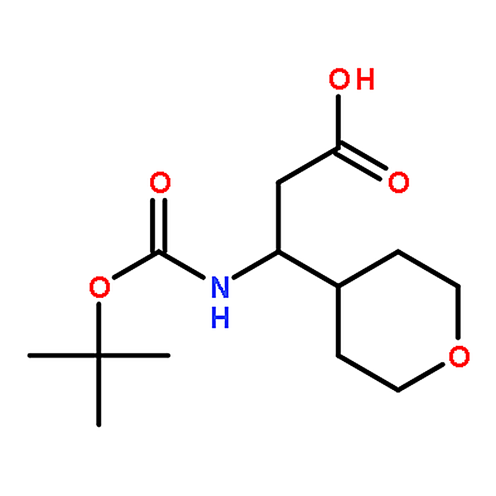 RHAWN 3-(Boc-amino)-3-(4-tetrahydropyranyl)propanoic Acid