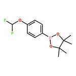 RHAWN 2-(4-(Difluoromethoxy)phenyl)-4,4,5,5-tetramethyl-1,3,2-dioxaborolane