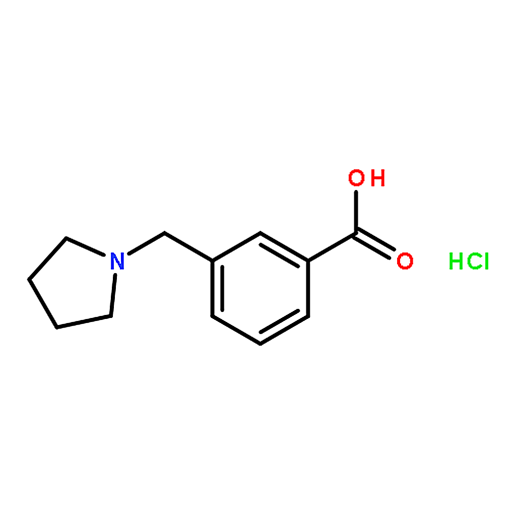 RHAWN 3-(1-Pyrrolidylmethyl)benzoic Acid Hydrochloride