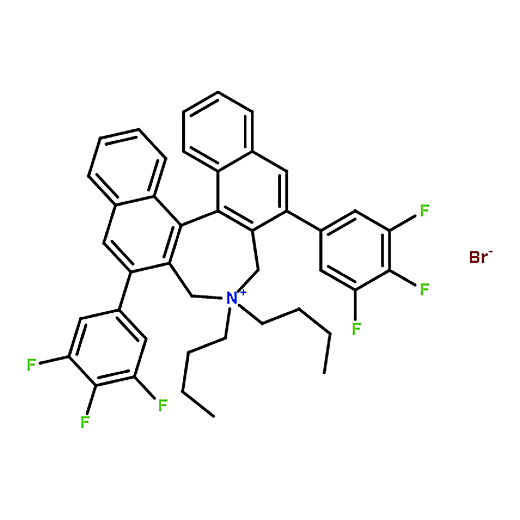 RHAWN (11bR)-(쭯)-4，4-Dibutyl-4，5-dihydro-2，6-bis(3，4，5-trifluorophenyl)-3H-dinaphth[2，1-c:1▽，2▽-e]
