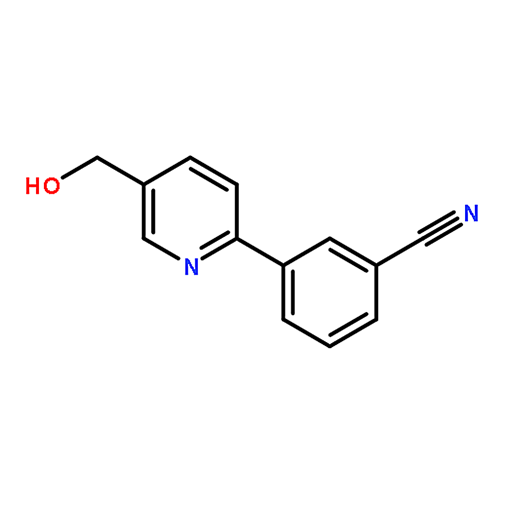 RHAWN 3-[5-(Hydroxymethyl)-2-pyridyl]benzonitrile