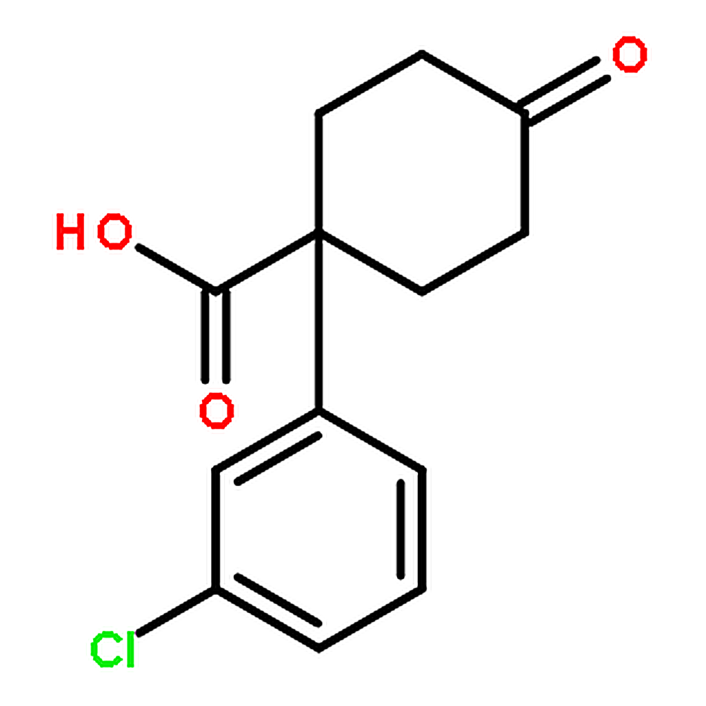 RHAWN 1-(3-Chlorophenyl)-4-oxocyclohexanecarboxylic Acid