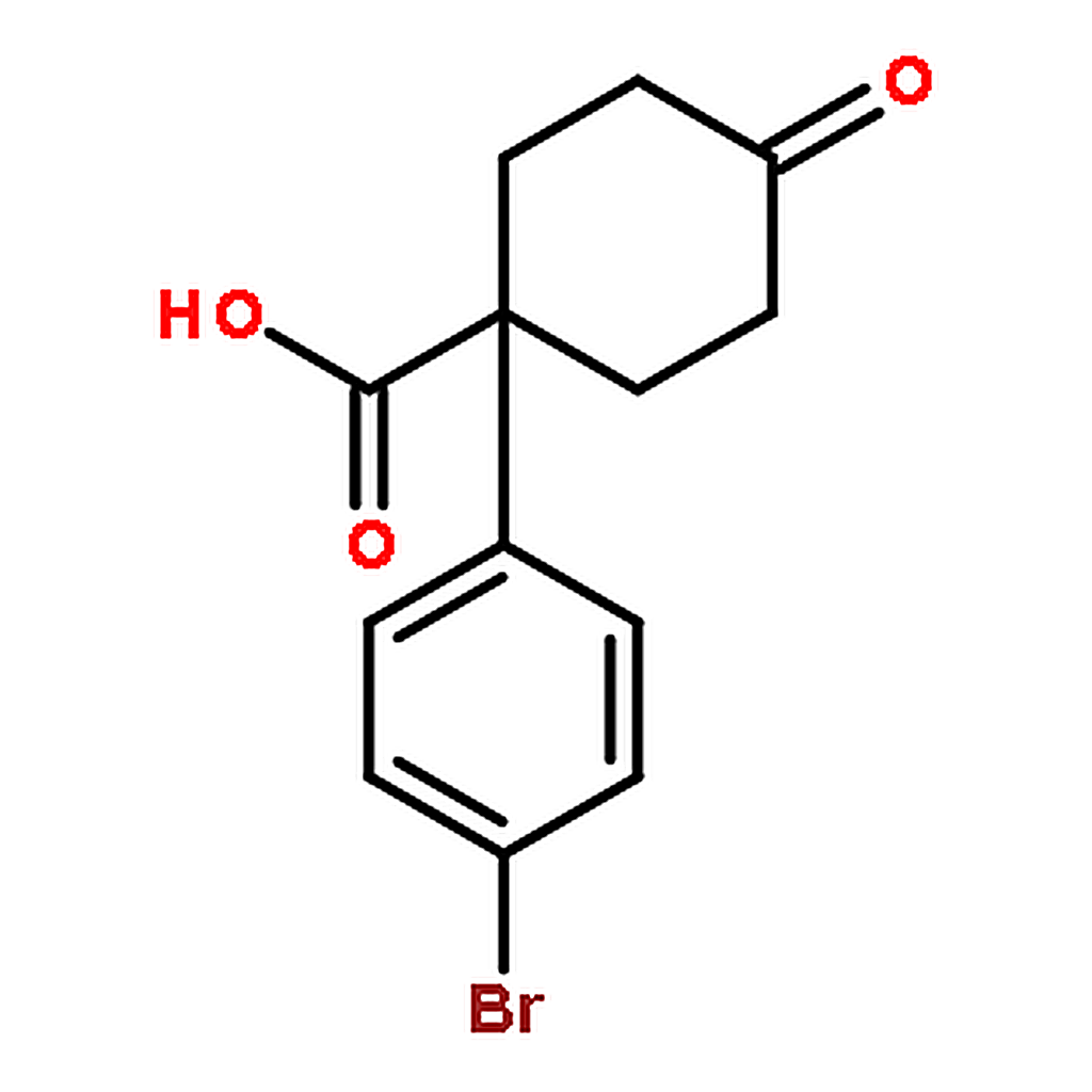 RHAWN 1-(4-Bromophenyl)-4-oxocyclohexanecarboxylic Acid