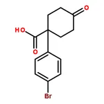 RHAWN 1-(4-Bromophenyl)-4-oxocyclohexanecarboxylic Acid